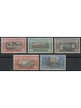 ITALY KINGDOM 1923 Alessandro Manzoni 5v MH*