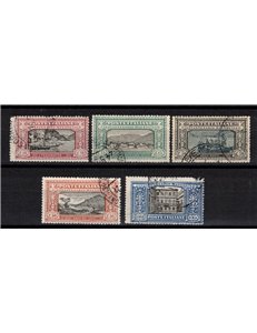 ITALY KINGDOM 1923 Alessandro Manzoni 5v us