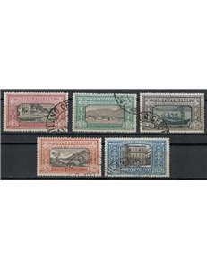ITALIA REGNO 1923 Alessandro Manzoni 5v us