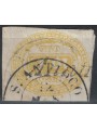 ITALIA REGNO 1863 Segnatasse 10c giallo us