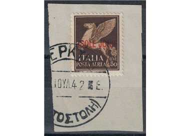 ISOLE JONIE 1941 Serie Imperiale, posta aerea us