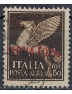 MONTENEGRO 1941 Airmail 50c us