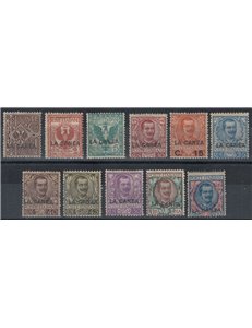 CRETA (LA CANEA) 1906 Serie ordinaria 11v MH*