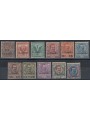 CRETA (LA CANEA) 1906 Serie ordinaria 11v MH*