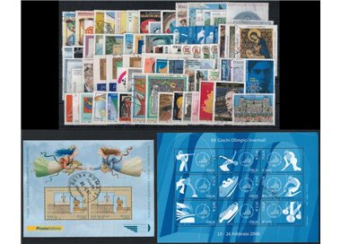 ITALIA 2006 Annata Completa 78v + 2 BF us