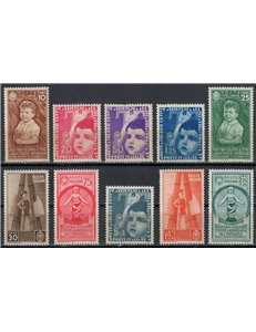 ITALY KINGDOM 1937 Summer Colonies 10v MH*