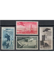 ITALY KINGDOM 1934 Football Championship (airmail) 4v MNH**