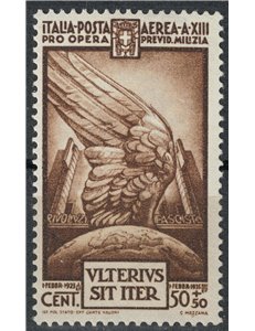 ITALY KINGDOM 1935 Militia IV (airmail) MNH**