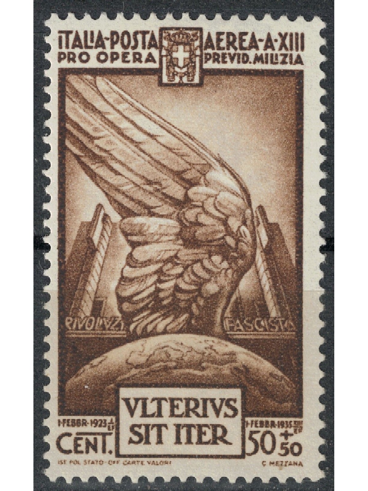 ITALY KINGDOM 1935 Militia IV (airmail) MNH**