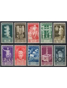 ITALY KINGDOM 1937 Bimillenary of Augustus 10v MH*