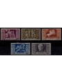 ITALIA REGNO 1937 Bimillenario di Augusto (posta aerea) 5v MH*