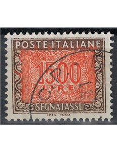 ITALIA 1991 Segnatasse £ 1500 us