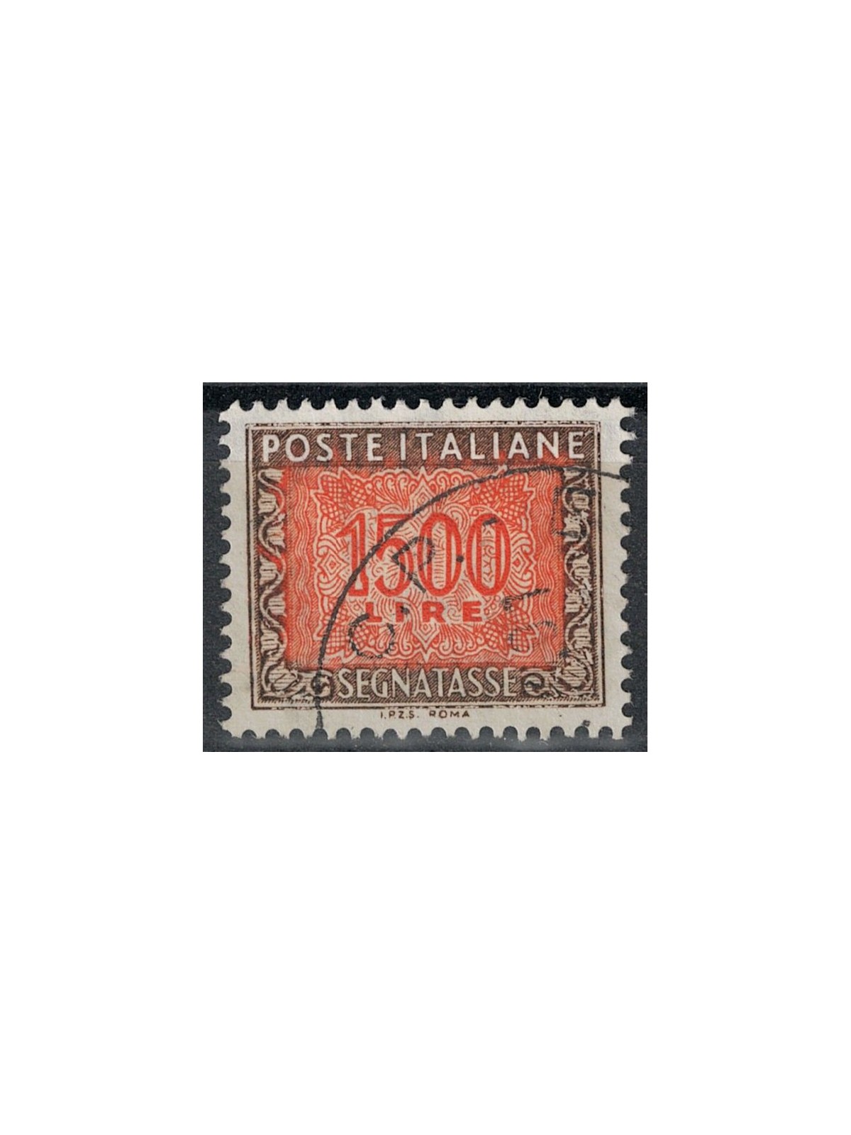 ITALIA 1991 Segnatasse £ 1500 us