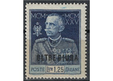 OLTRE GIUBA 1925-26 Giubileo del Re 1,25£ dent. 13¼ MNH**