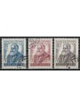 TRIESTE B 1951 Settimana della Cultura Italiana 3v us