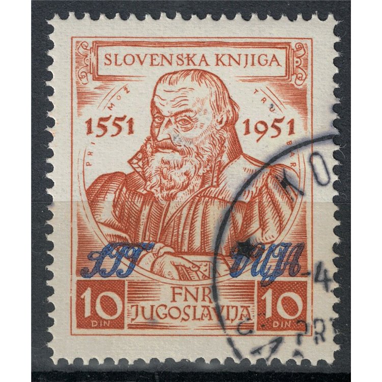 TRIESTE B 1951 Settimana della Cultura Slovena us