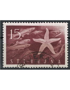 TRIESTE B 1952 Mostra filatelica di Capodistria us