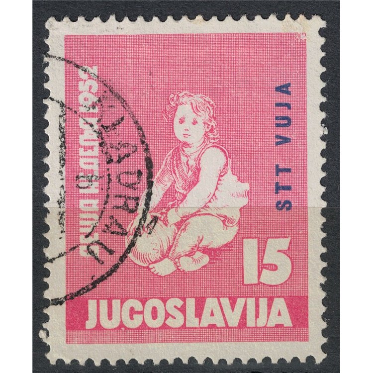 TRIESTE B 1952 Children's Week us