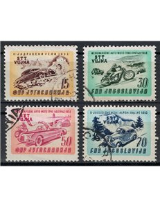 TRIESTE B 1953 Corsa automotociclistica 4v us