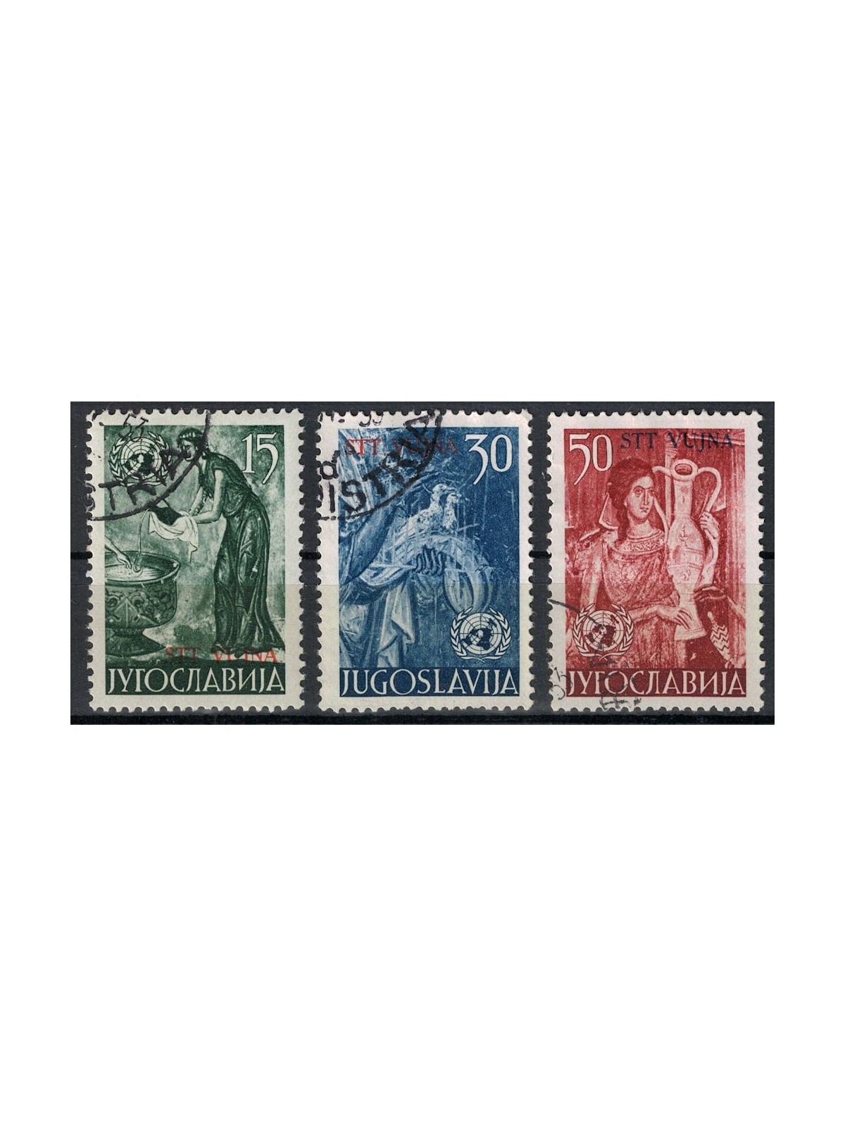 TRIESTE B 1953 United Nations 3rd us