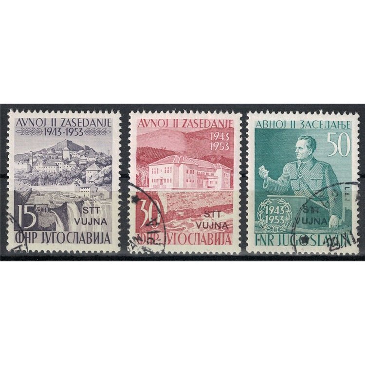 TRIESTE B 1953 Parliament of Avnoj 3v us