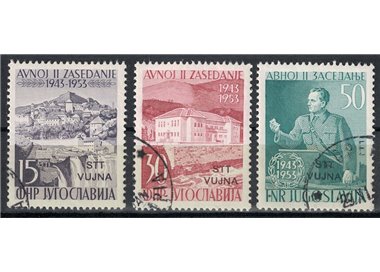 TRIESTE B 1953 Parlamento di Avnoj 3v us