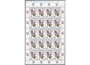 ITALIA 1997 Juventus campione MF MNH**