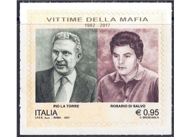 ITALY 2017 Victims of the Mafia MNH**