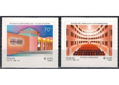 ITALIA 2017 Teatri 2v MNH**