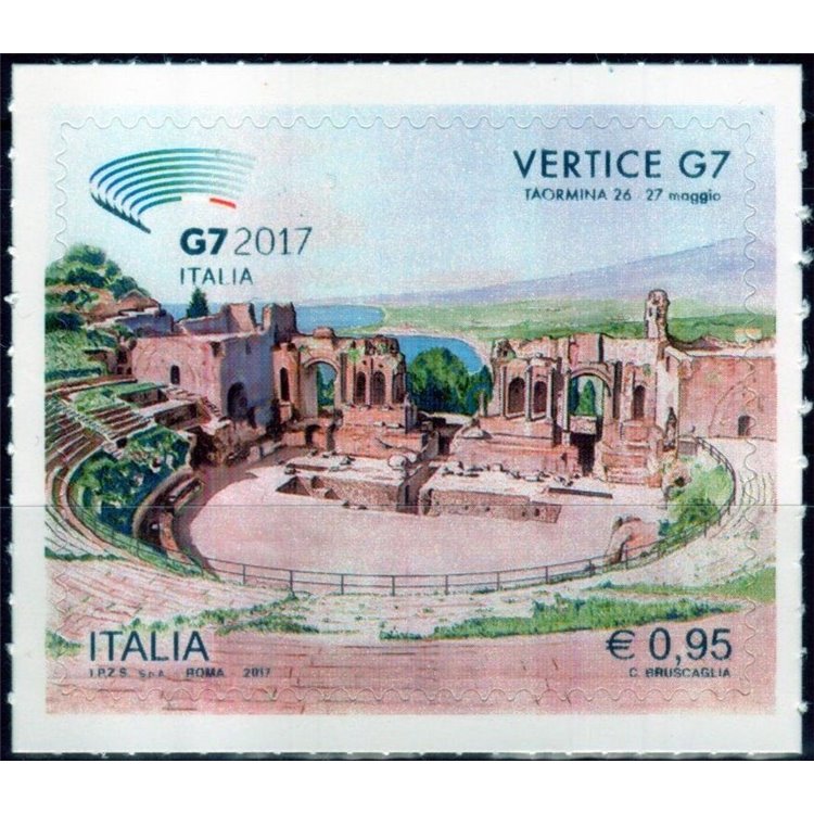ITALIA 2017 Vertice del G7 MNH**