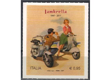 ITALY 2017 Anniversary of the Lambretta MNH**