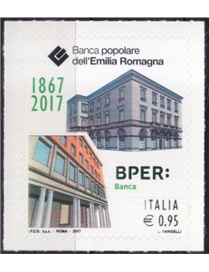 ITALY 2017 Banca Popolare dell'Emilia Romagna MNH**