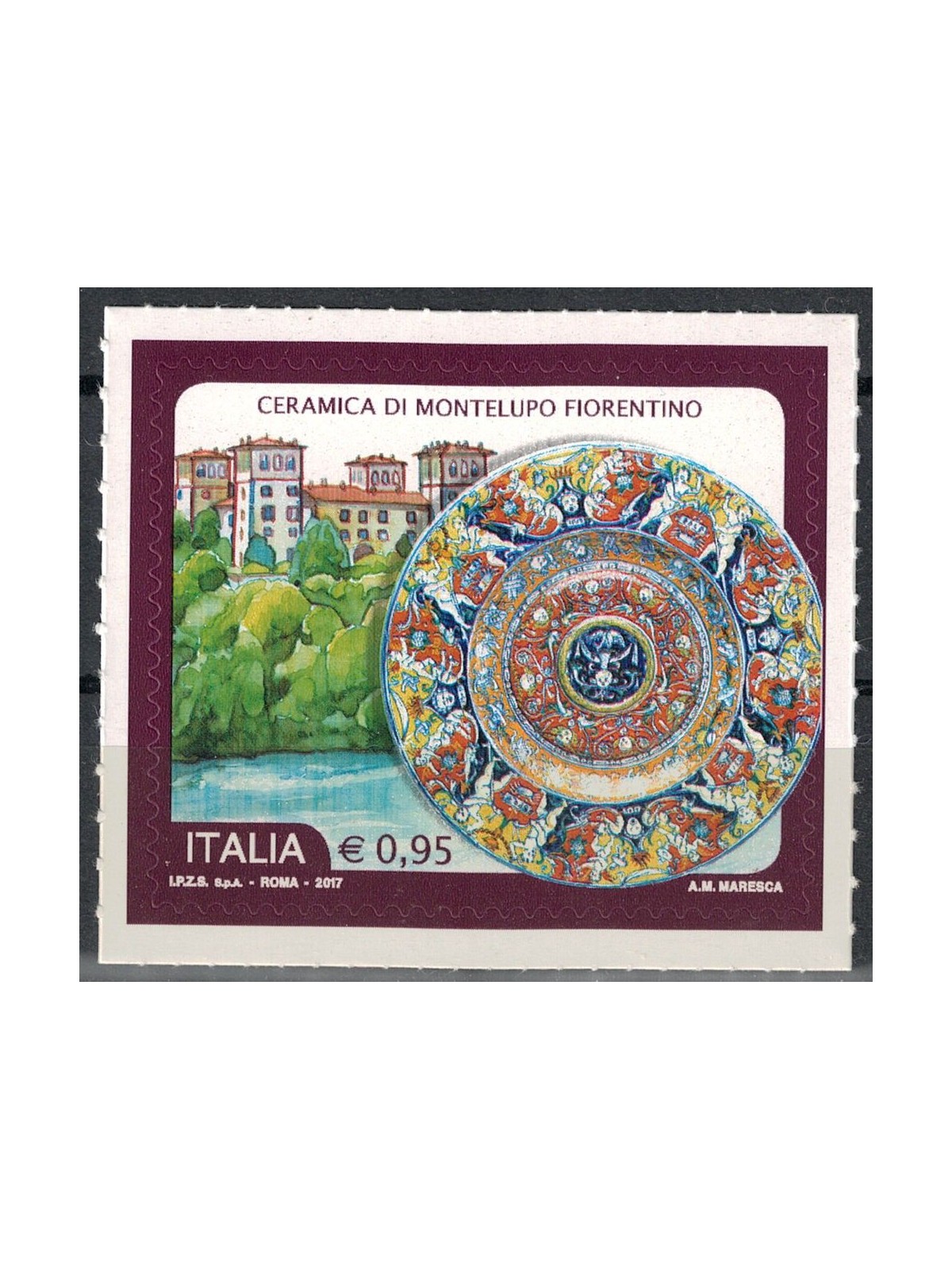 ITALIA 2017 Ceramica di Montelupo Fiorentino MNH**