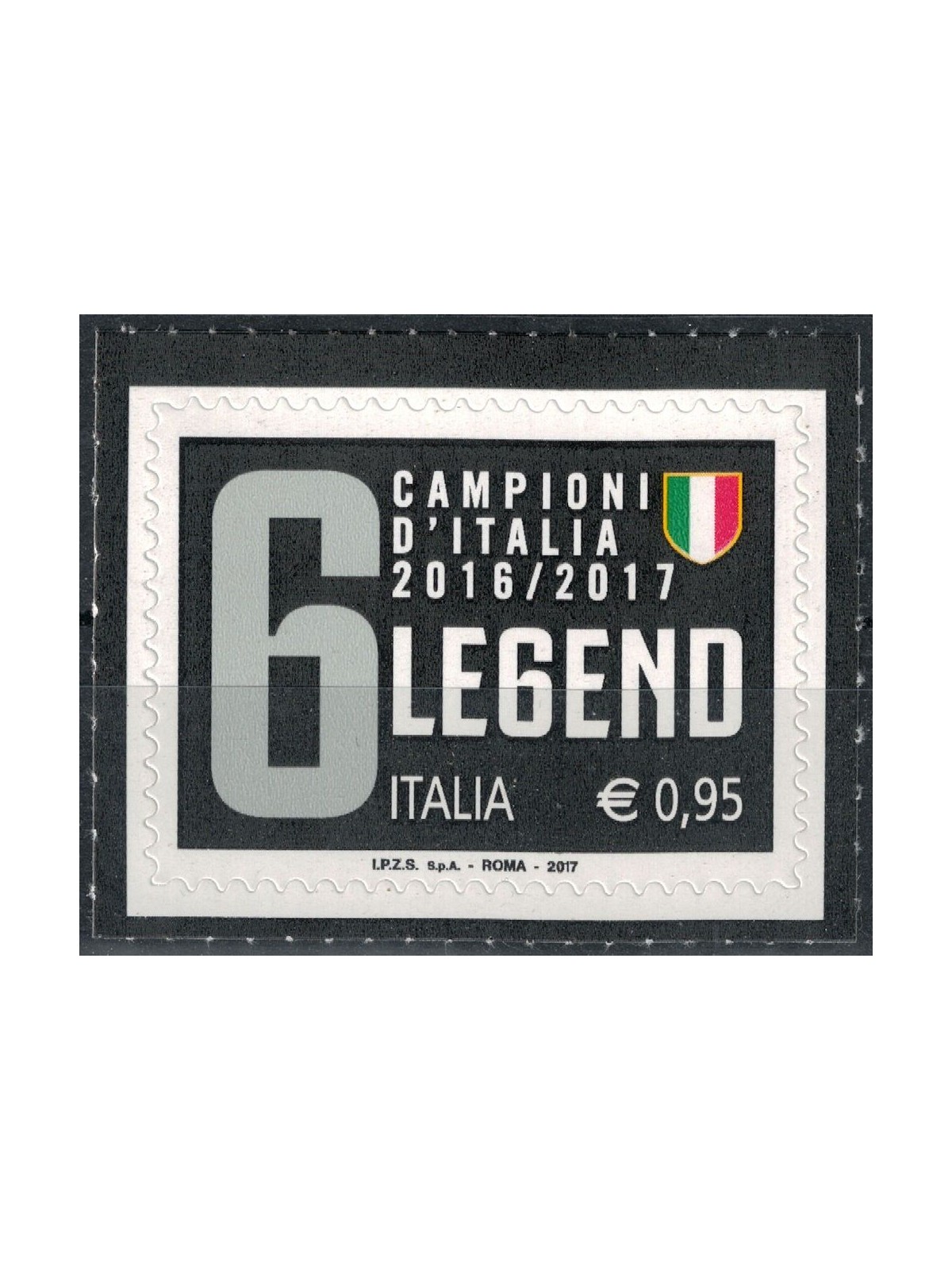 ITALY 2017 Juventus champion of Italy MNH**