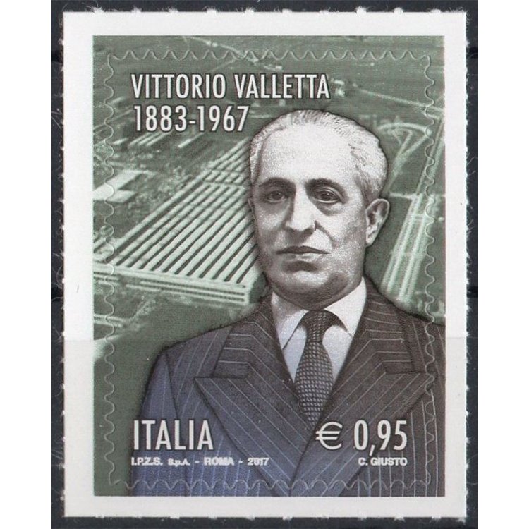 ITALIA 2017 Vittorio Valletta MNH**