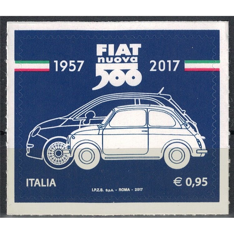 ITALIA 2017 Fiat nuova 500 MNH**