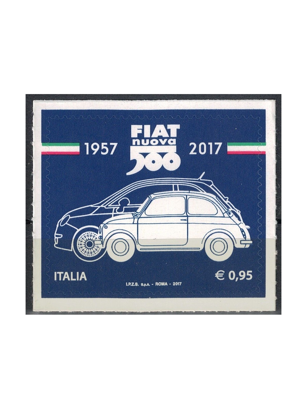 ITALY 2017 Fiat new 500 MNH**