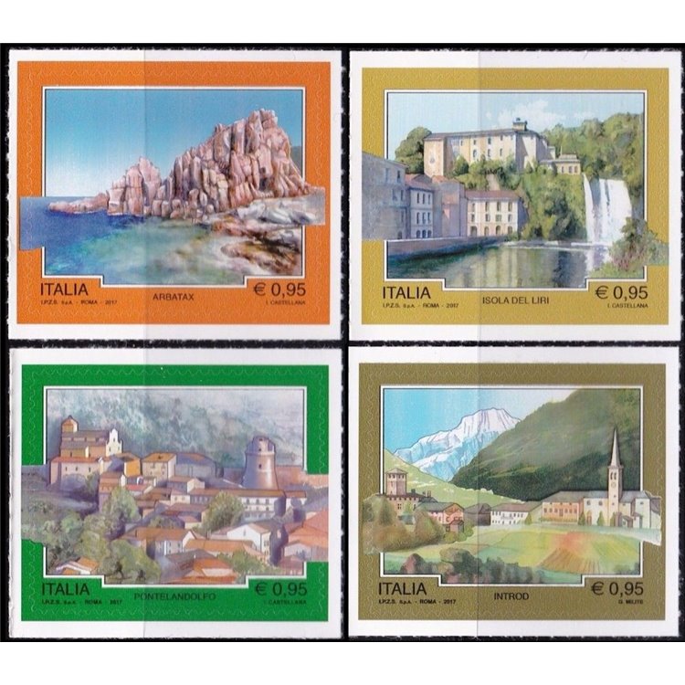 ITALY 2017 Tourism 4v MNH**