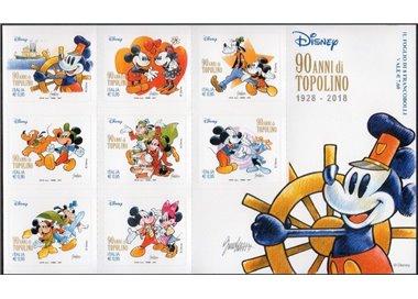 ITALY 2017 Mickey Mouse s/s MNH**