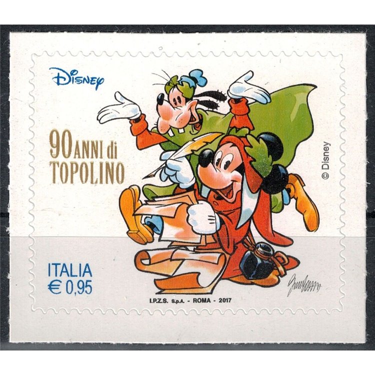 ITALIA 2017 Topolino MNH**