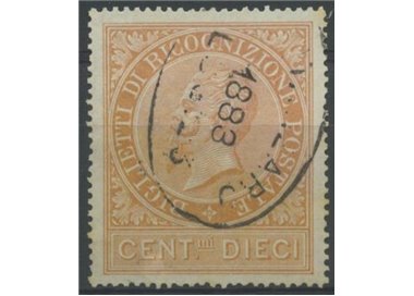 ITALY KINGDOM 1874 Postal Reconnaissance us ©