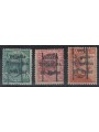 TRENTINO (BZ3) 1918-19 Venezia Tridentina (T with vertical numeral) 3v MH* ©