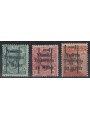 TRENTINO (BZ3) 1918-19 Venezia Tridentina (T with vertical number) 3v MNH** ©