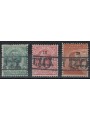 TRENTINO (BZ3) 1918-19 Trento e Trieste (T con cifra) 3v MNH** ©
