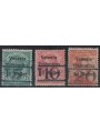 TRENTINO (BZ3) 1918-19 Venezia Tridentina (T con cifra orizzontale) 3v MH* ©