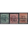 TRENTINO (BZ3) 1918-19 Venezia Tridentina (T with horizontal digit) 3v MNH** ©