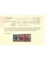 TRENTINO (BZ3) 1918-19 Venezia Tridentina (T con cifra orizzontale) 3v MNH** ©