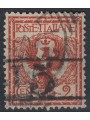 TRENTINO (BZ3) 1918-19 Floral 2c red brown (T with horizontal figure) us ©
