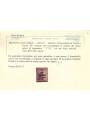 TRENTINO (BZ3) 1918-19 Trento e Trieste 20c (T con cifra verticale violetto) MH* ©