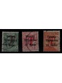 TRENTINO (BZ1) 1918-19 Venezia Tridentina (T in red) 3v us ©